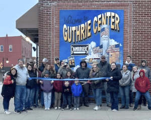 Mural ribbon cutting held in Guthrie Center - Times Vedette